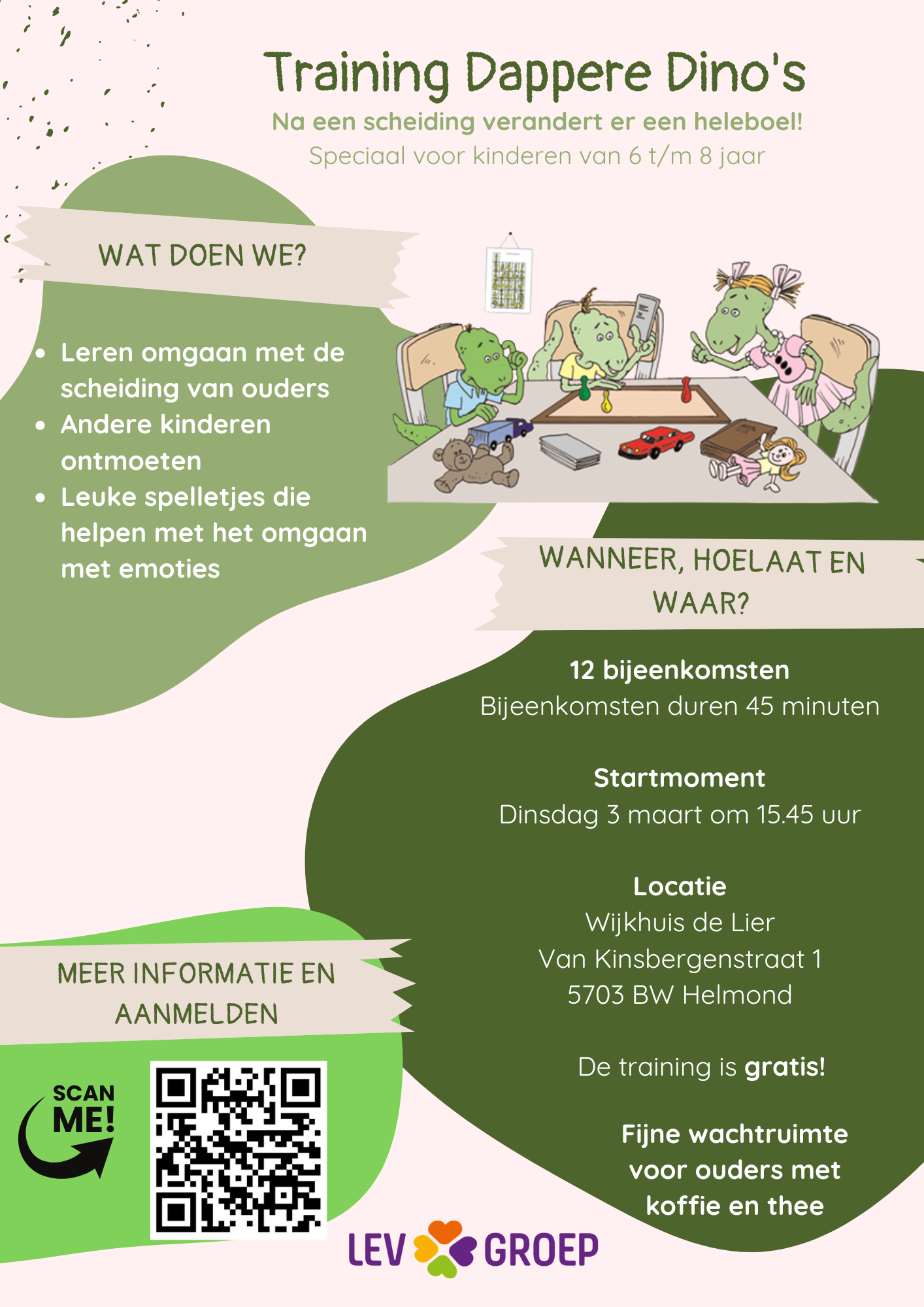 Training Dappere Dino's